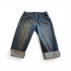 Sonoma cuffed denim capris size 4